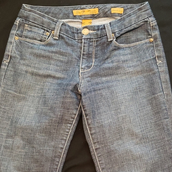 Seven7 Boot Cut Jeans, Sz 4 - Picture 5 of 9